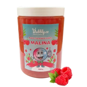 Bubble Tea práskací kuličky – malina, 1000g