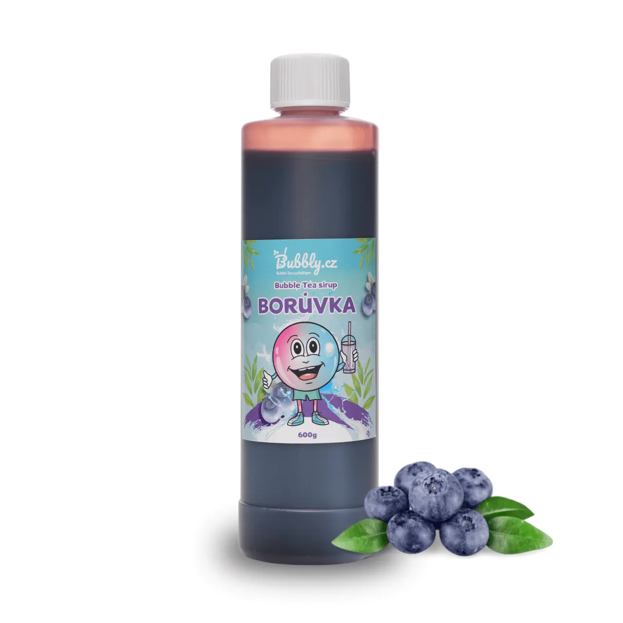 Bubble Tea sirup – borůvka, 600g